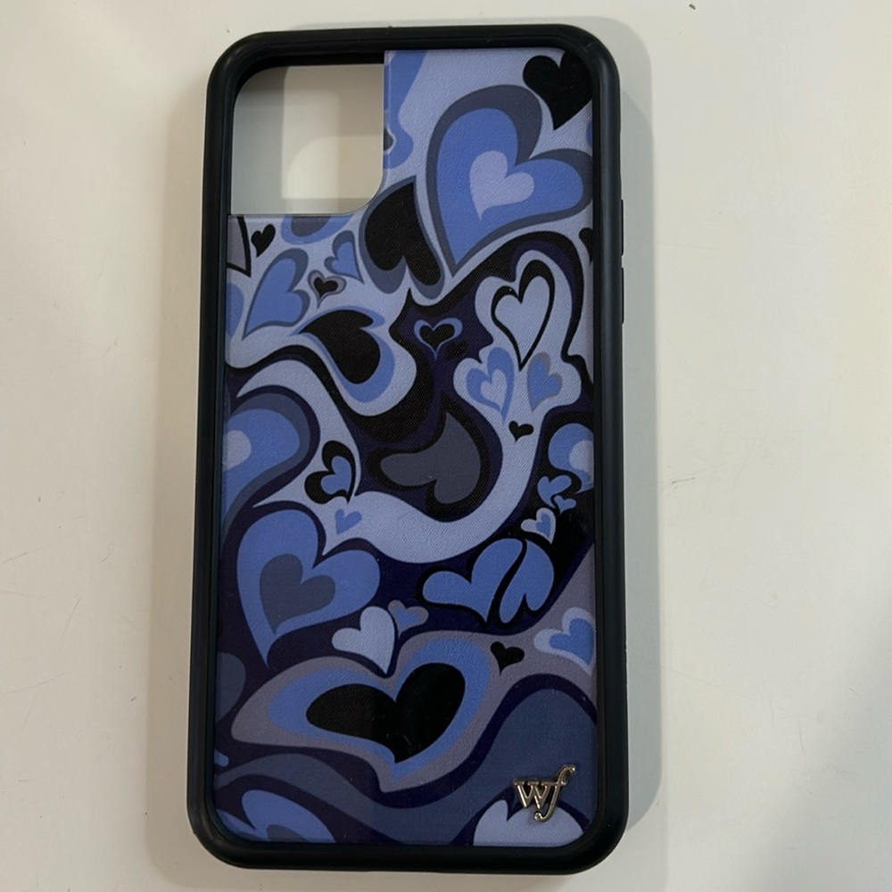 Wildflower Purple Heart Case for iPhone 11 Pro Max